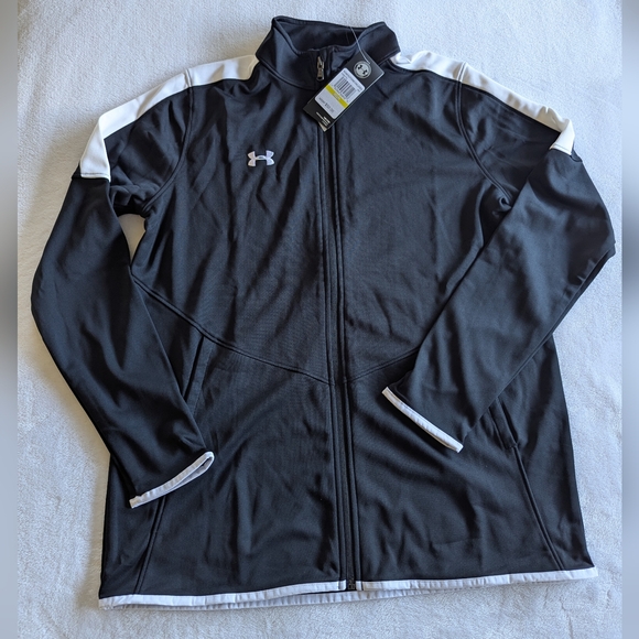 Under Armour Black and White Jacket - Picture 1 of 5